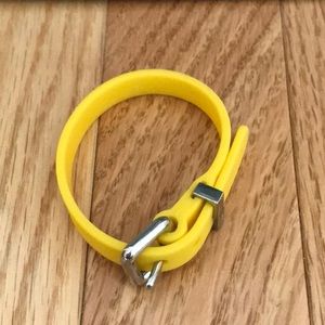 ✨NEW!✨ Marc Jacobs💛neon yellow rubber Bracelet DYT Type 4 Dressing Your Truth T4